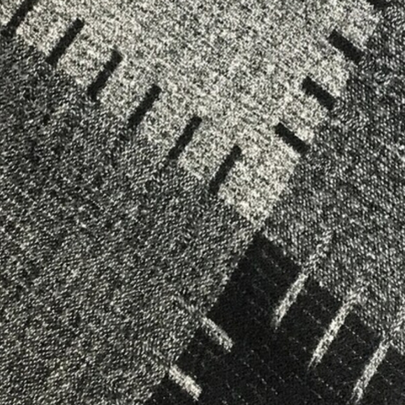 Elegant Black and Gray Women's Aline Skirt - Picture 6 of 6